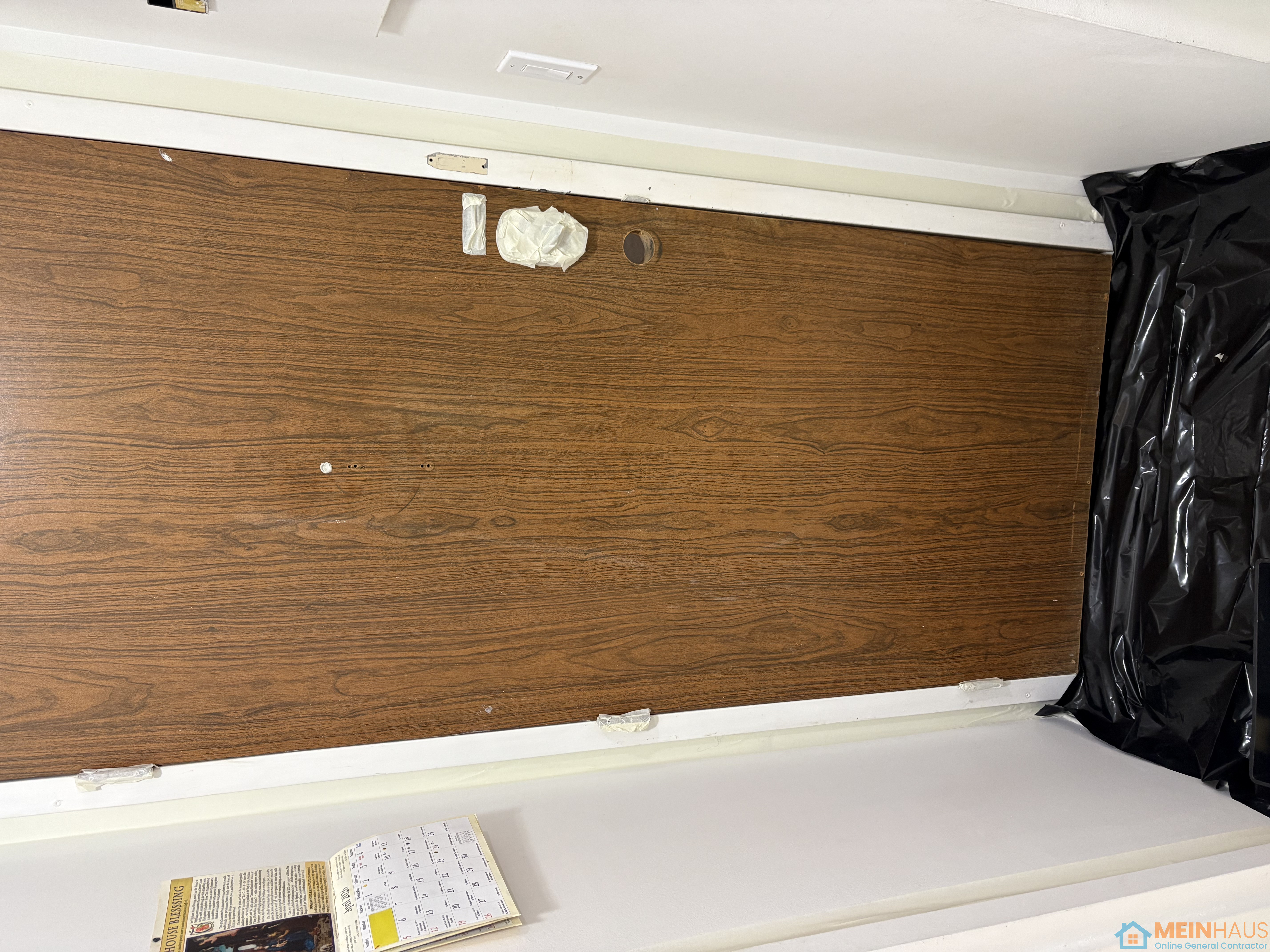 Door Painting and sell prep — before