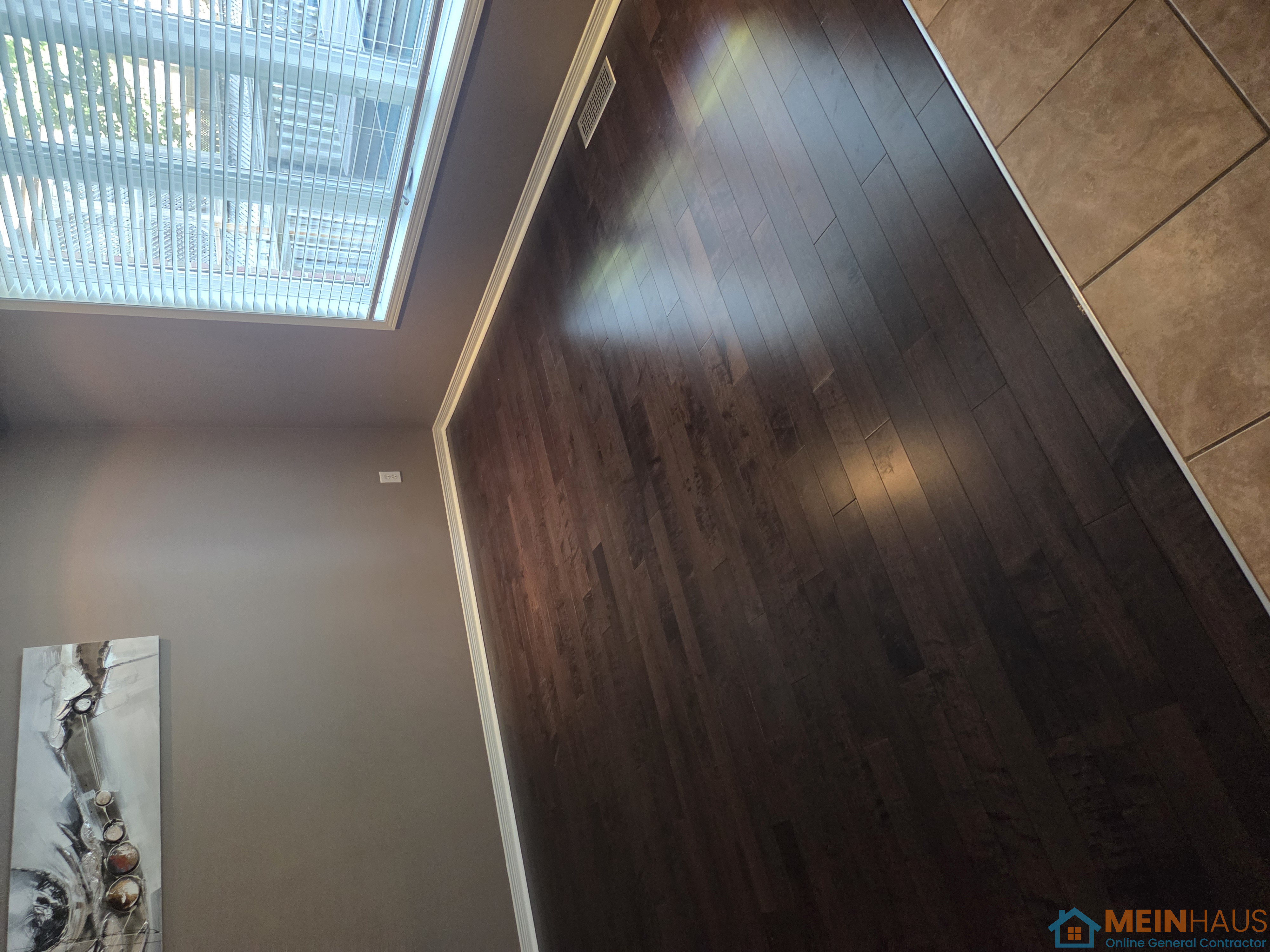 Flooring replacement — after