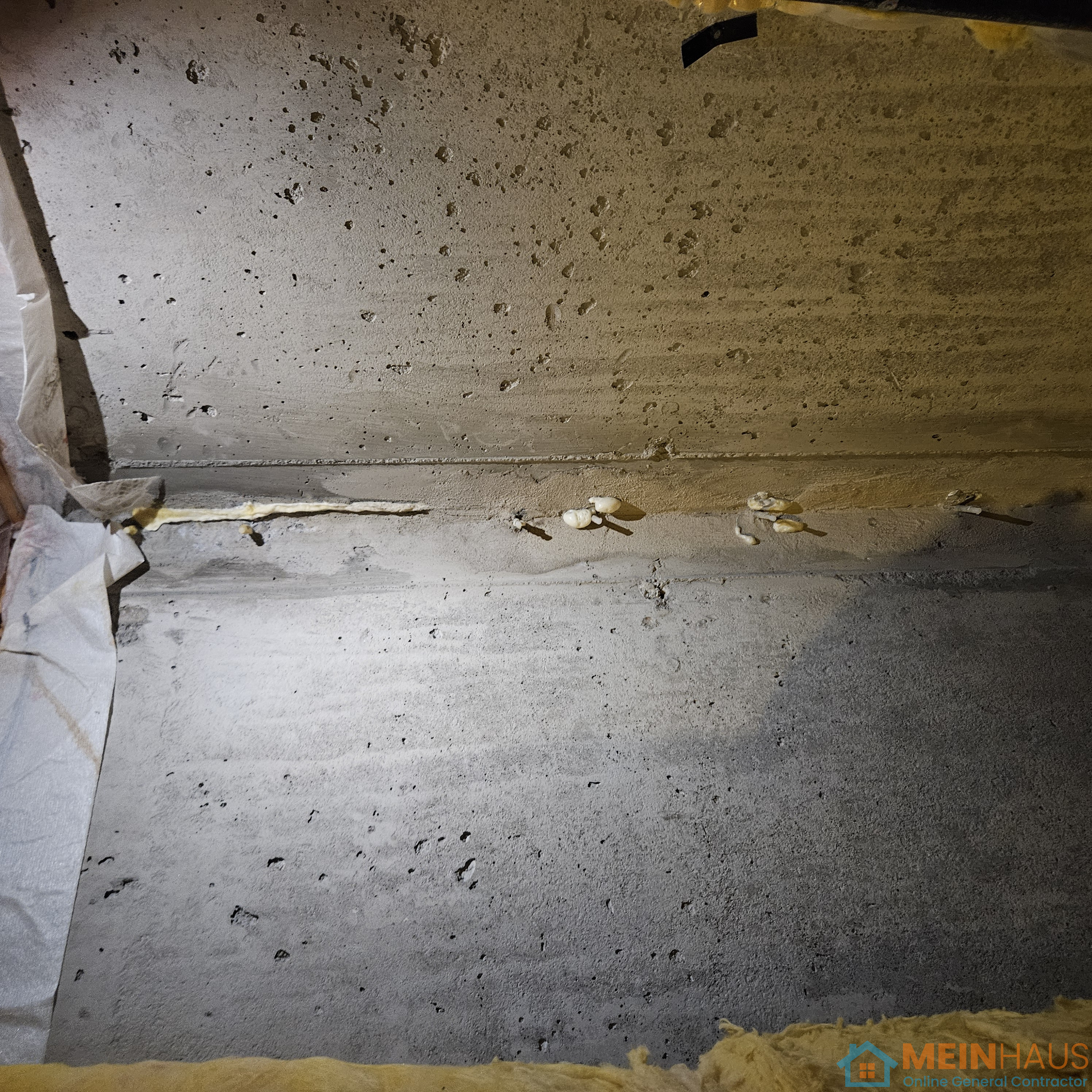 Foundation Crack Repair — after