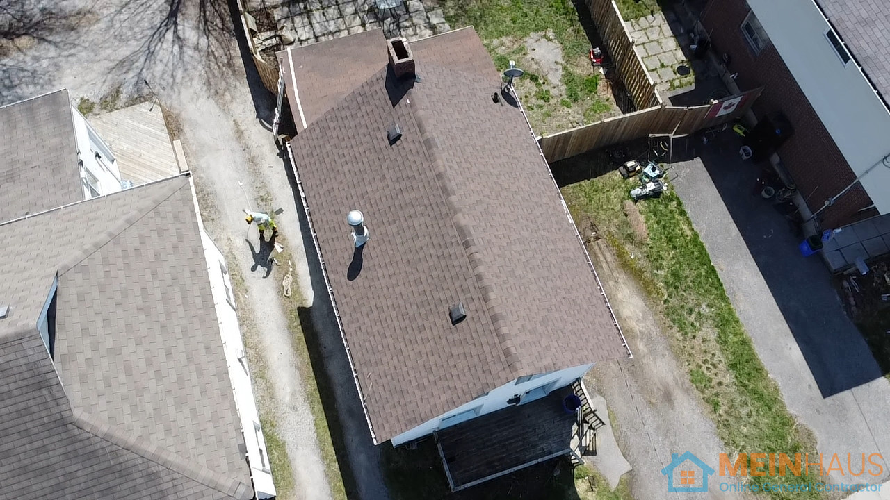 Roof replacement — after