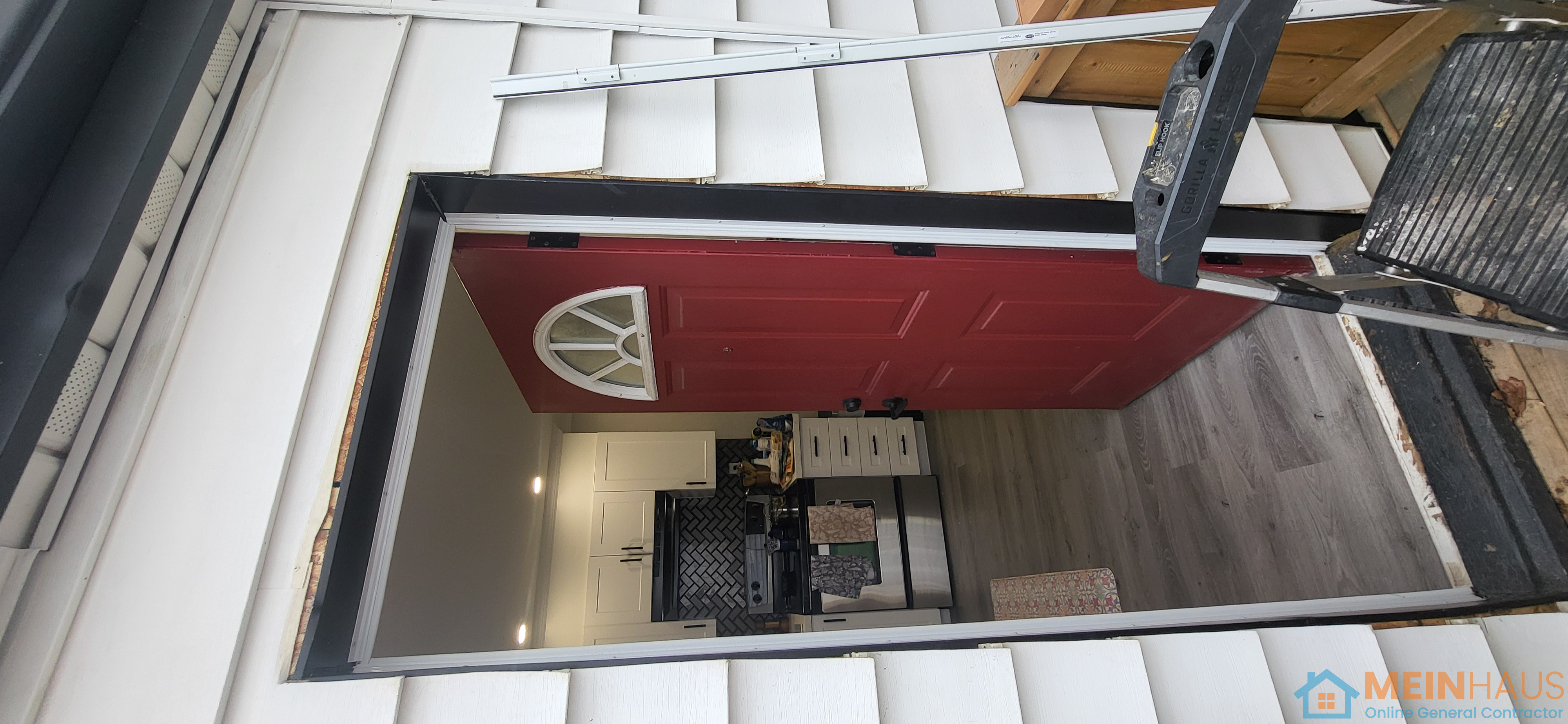 Exterior Door — before
