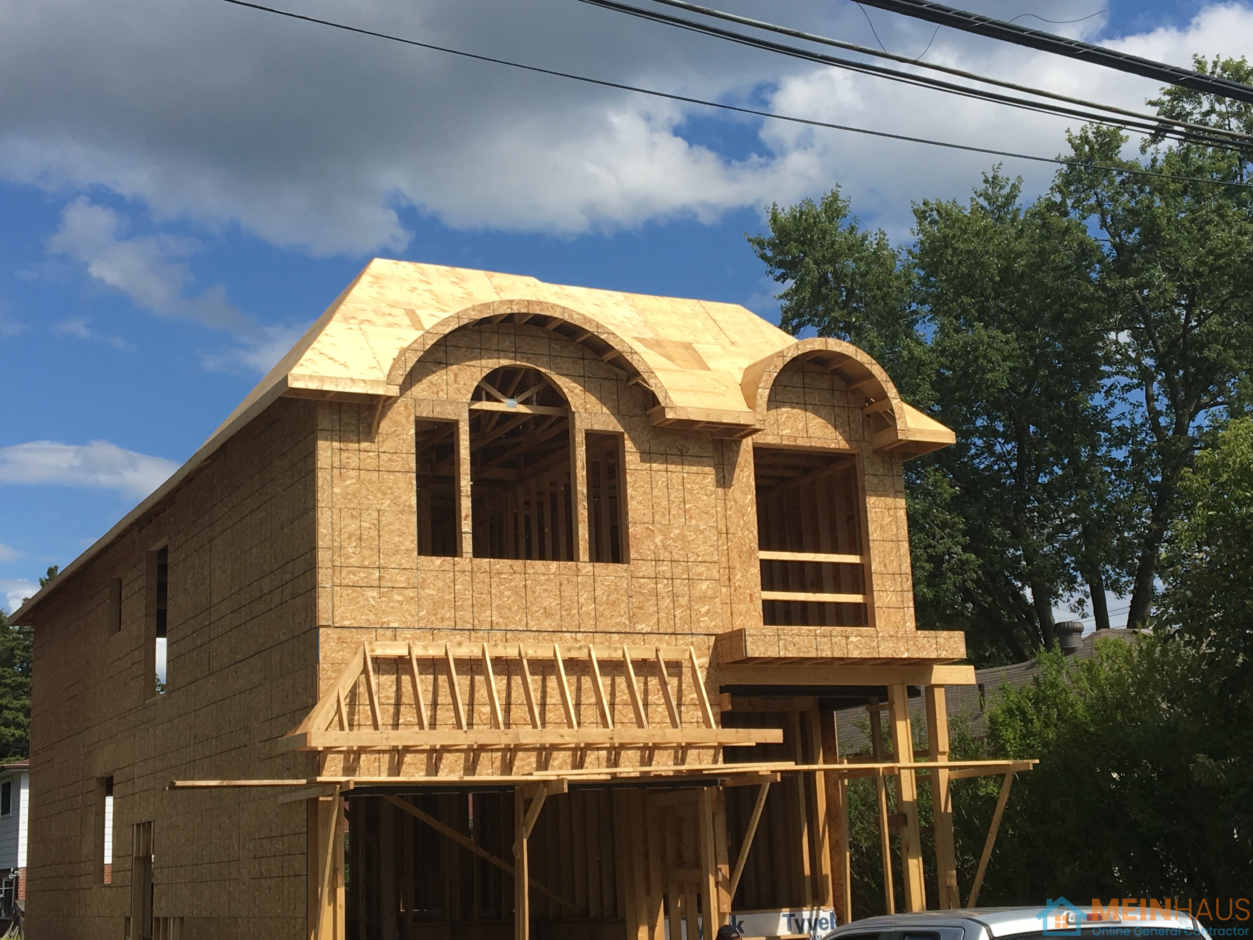 Carpentry Framing — Mississauga, Ontario — after