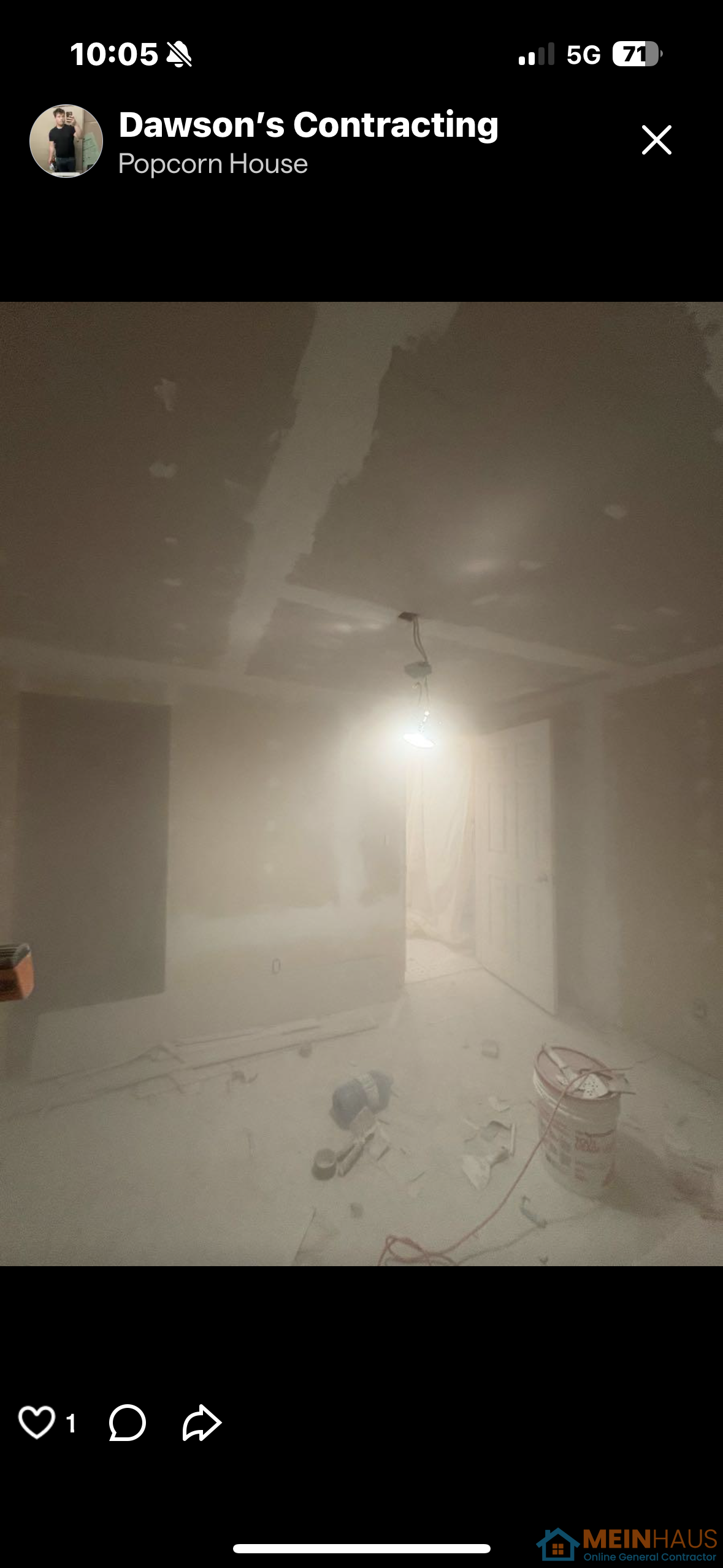 Drywall & Taping — Cambridge, Ontario — after