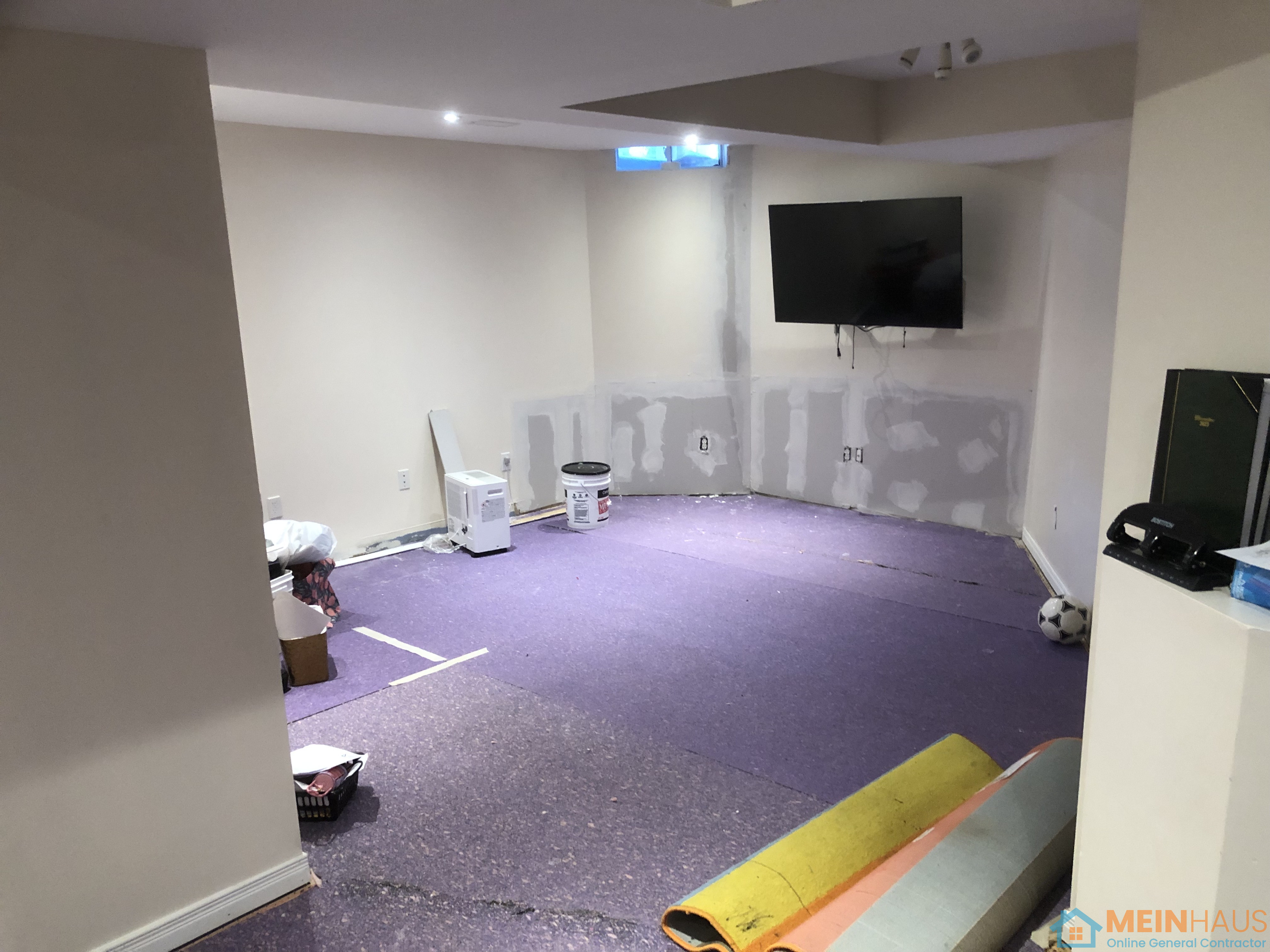 Drywall & Taping — Oshawa, Ontario — after