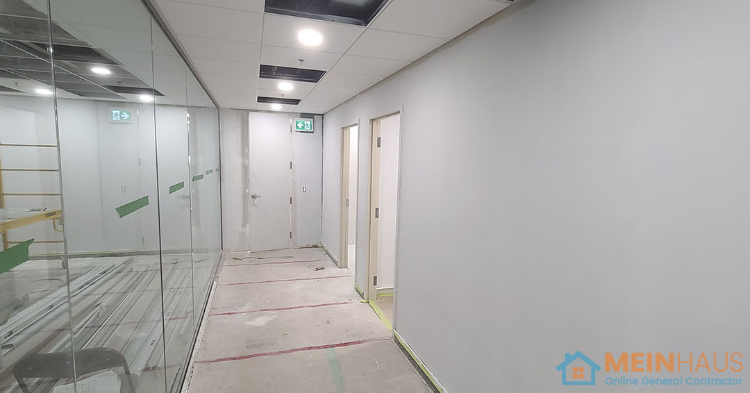 Drywall Paint Ready — before