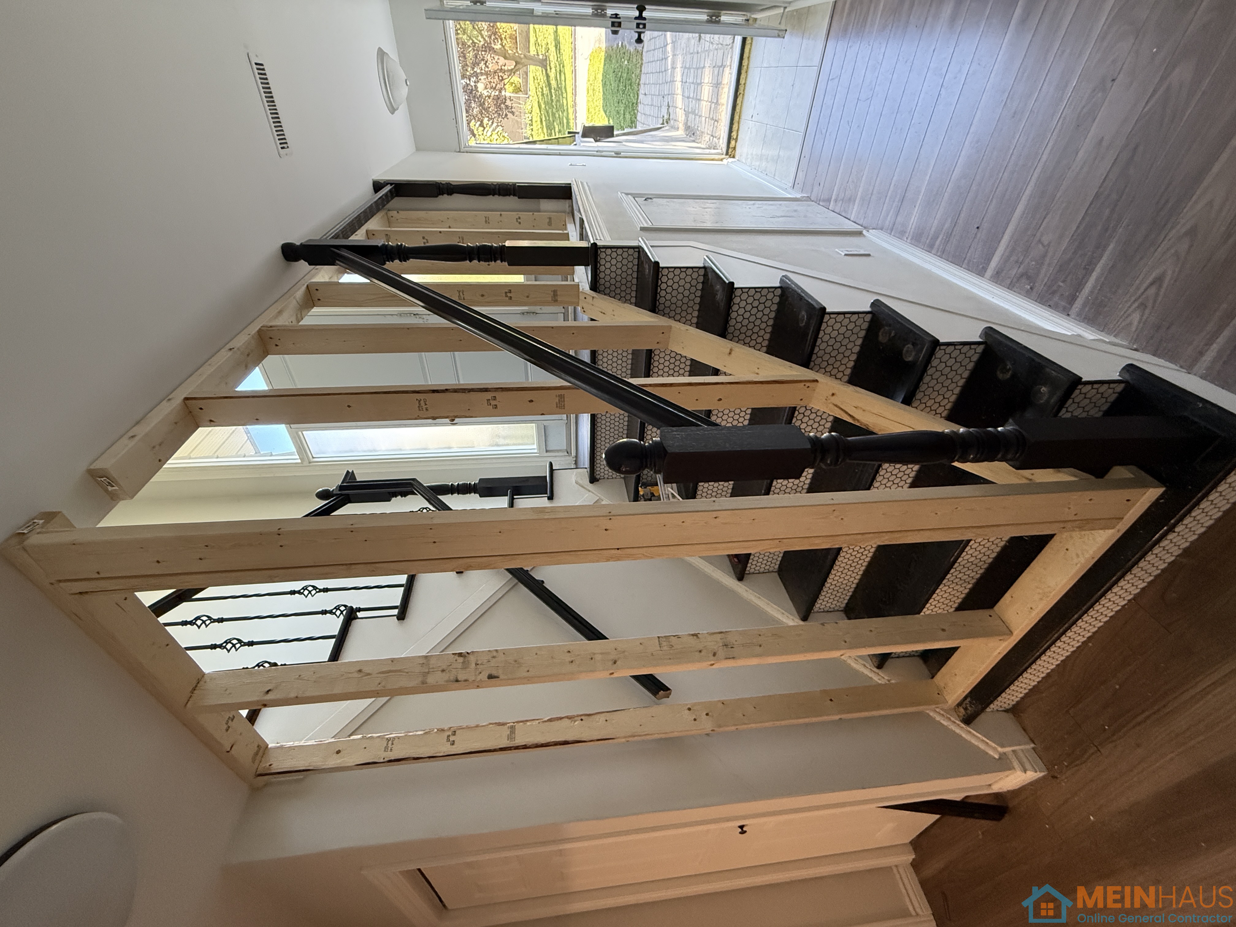 Hardwood Refinishing - Floors and Stairs — before