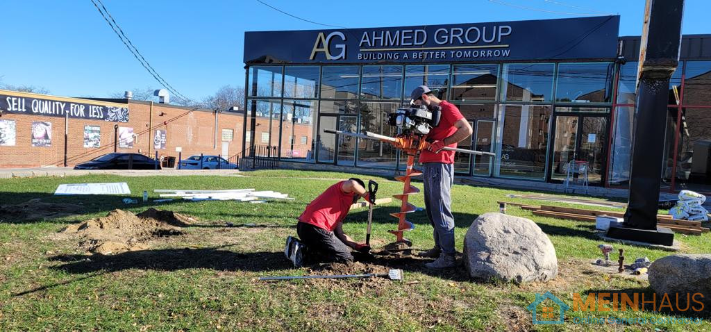Landscaping — Mississauga, Ontario — before