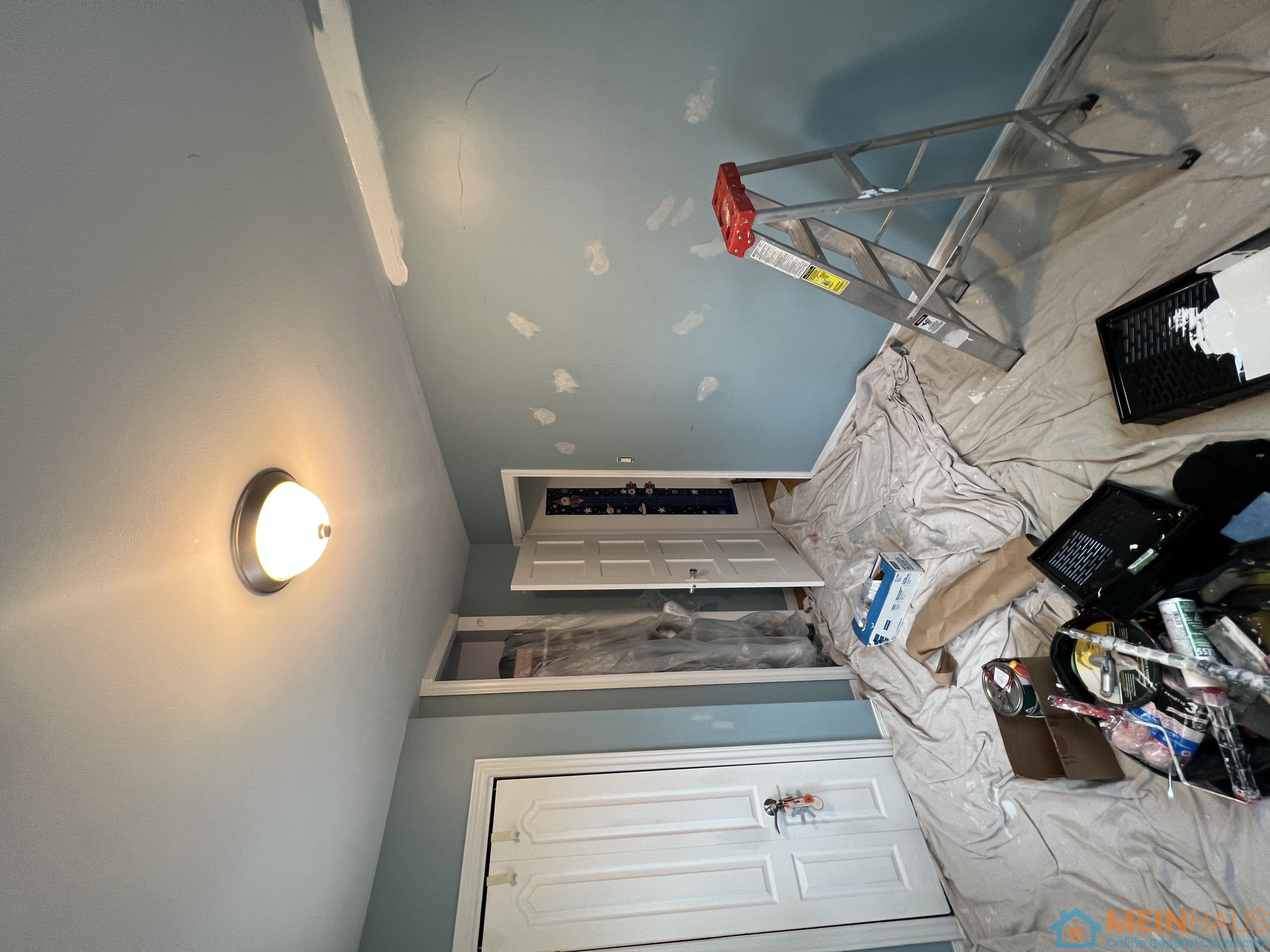 Interior Painting — before