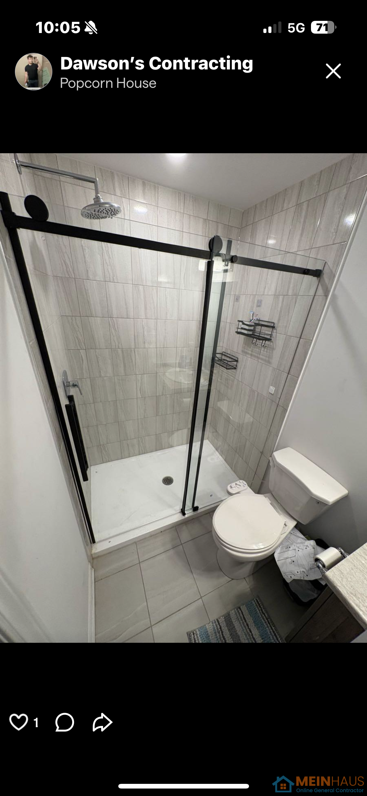 Plumbing — Cambridge, Ontario — after