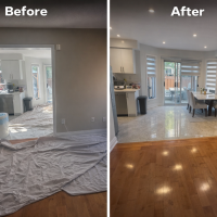 Finish Carpentry: Baseboards, Crown Moulding, Wainscott - Toronto, Ontario project photo