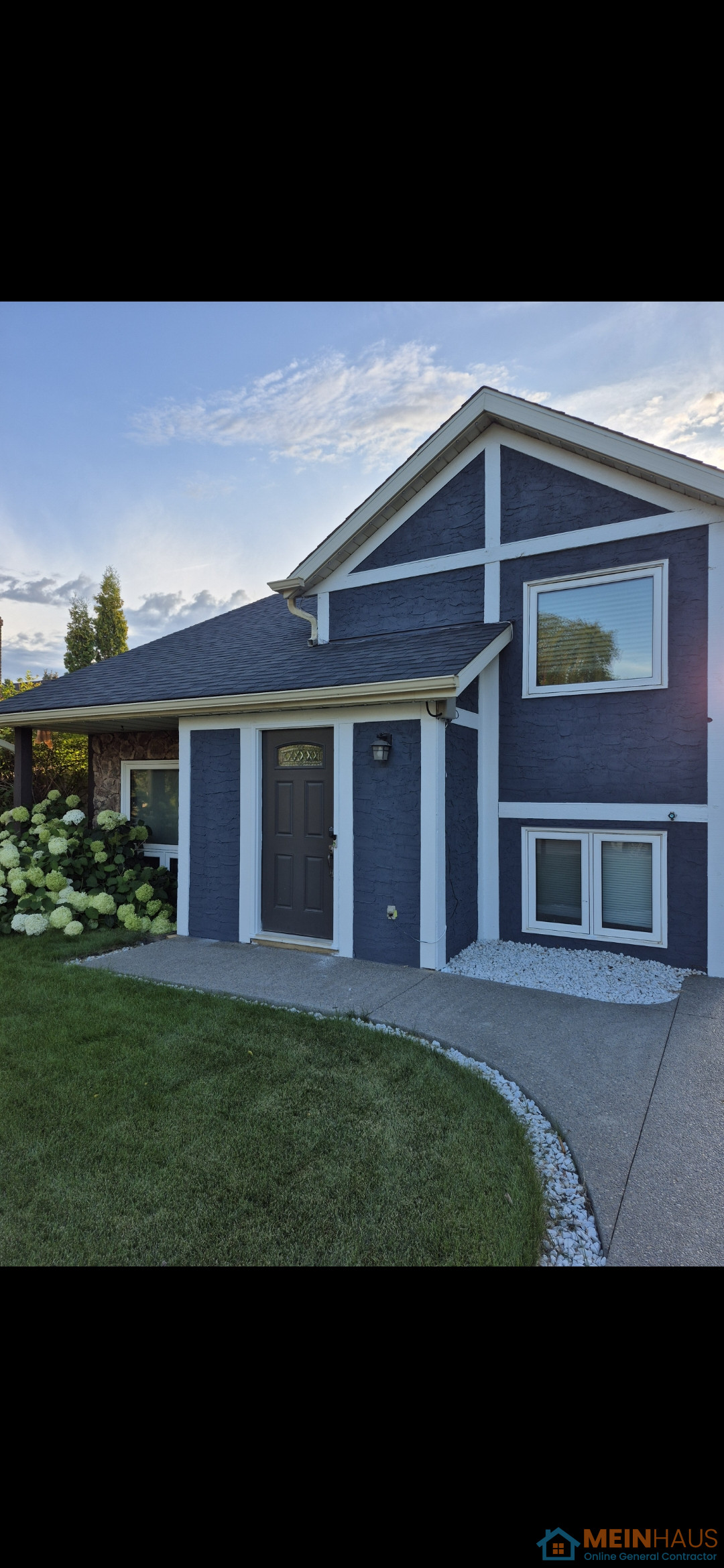 Exterior home painting — after